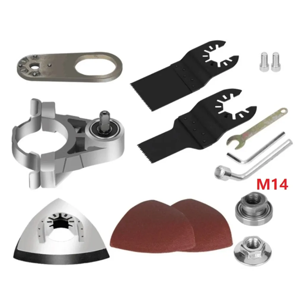 Angle Grinder To Grooving Machine Sandpaper Saw Blade Set For M14 Universal Head Electric Head Cutting Power Tool Accessories
Angle Grinder To Grooving Machine Sandpaper Saw Blade Set For M14 Universal Head Electric Head Cutting Power Tool Accessories