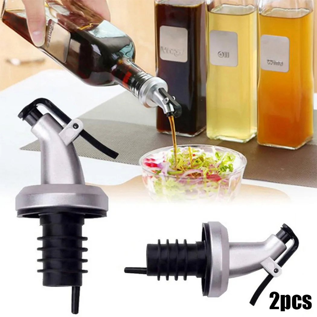 2x Oil Bottle Pourer 8.5cm/3.35" Kitchen Oil Sauce Vinegar Bottle Flip Cap Stopper Dispenser Pourer Faucet
2x Oil Bottle Pourer 8.5cm/3.35" Kitchen Oil Sauce Vinegar Bottle Flip Cap Stopper Dispenser Pourer Faucet
