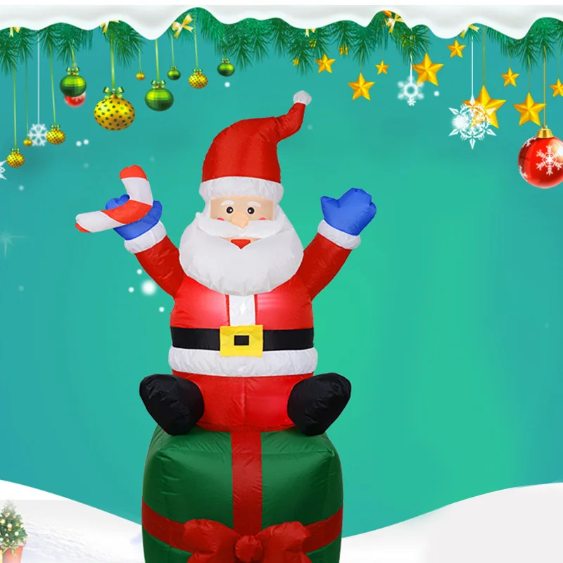Christmas Glowing Santa Claus Inflatable Ornament Christmas Holiday Outdoor Lawn Yard Garden Decorations LBShipping
Christmas Glowing Santa Claus Inflatable Ornament Christmas Holiday Outdoor Lawn Yard Garden Decorations LBShipping