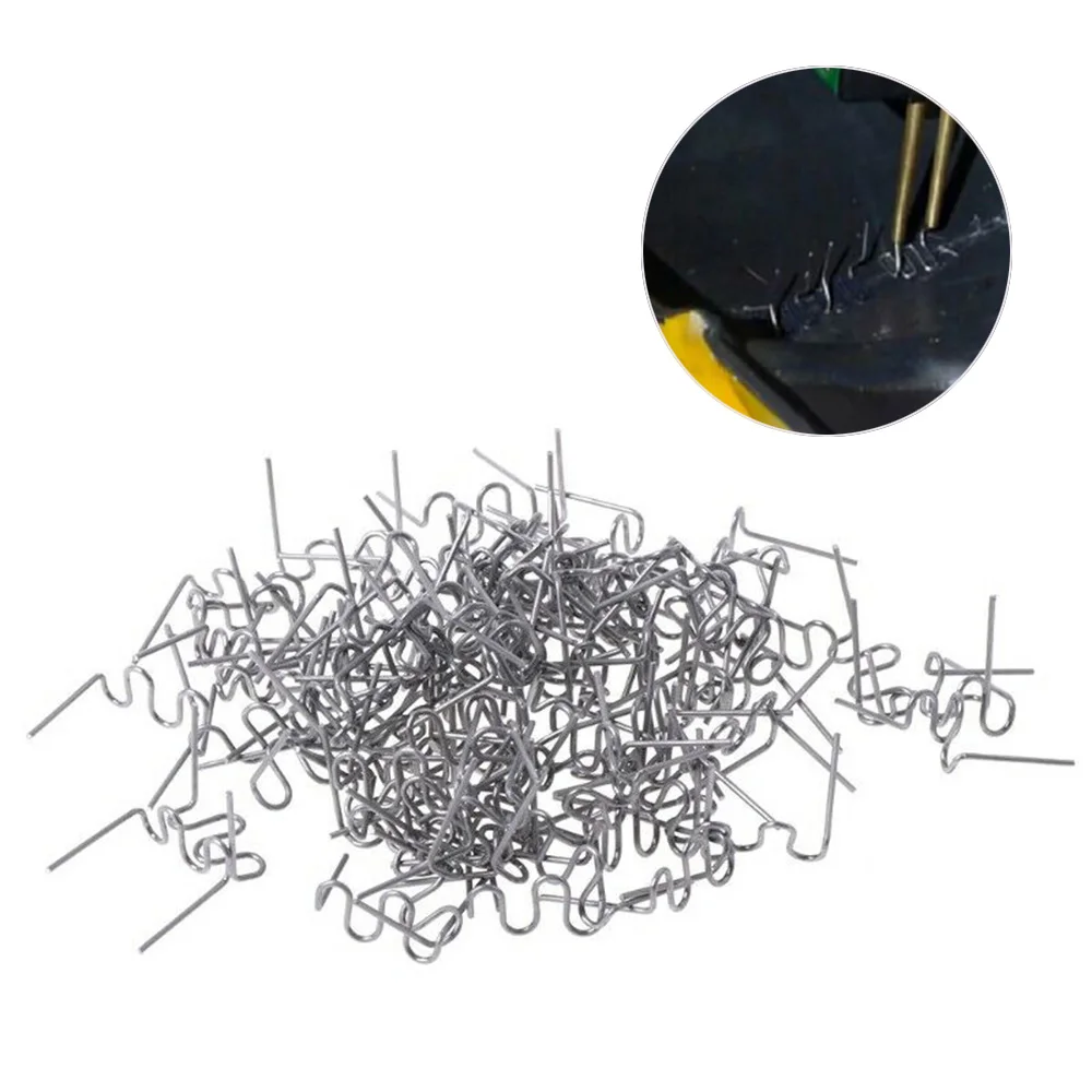 600 Pcs Car Bumper Repair Machine Plastic Parts Repair Welding Nail For Machine Wave Welding Hot Stapler Welding Nail
600 Pcs Car Bumper Repair Machine Plastic Parts Repair Welding Nail For Machine Wave Welding Hot Stapler Welding Nail