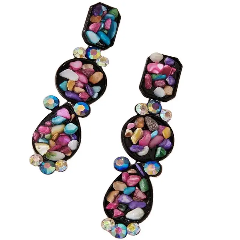 Colorful Stone Drop Earring Women GirlsStone Decor Round Geometric Dangle Earrings Boho Earring Bridal Party Jewelry
Colorful Stone Drop Earring Women GirlsStone Decor Round Geometric Dangle Earrings Boho Earring Bridal Party Jewelry