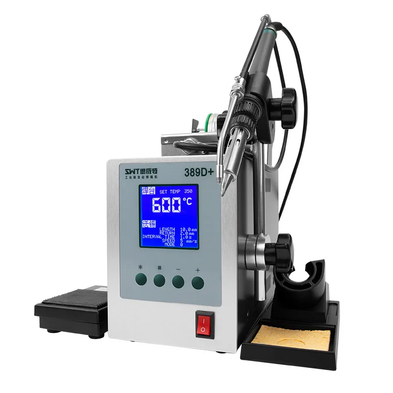 220V Automatic Soldering Machine Pedal Type Constant Temperature Electric Welding Iron Equipment High-Frequency Seal Station
220V Automatic Soldering Machine Pedal Type Constant Temperature Electric Welding Iron Equipment High-Frequency Seal Station