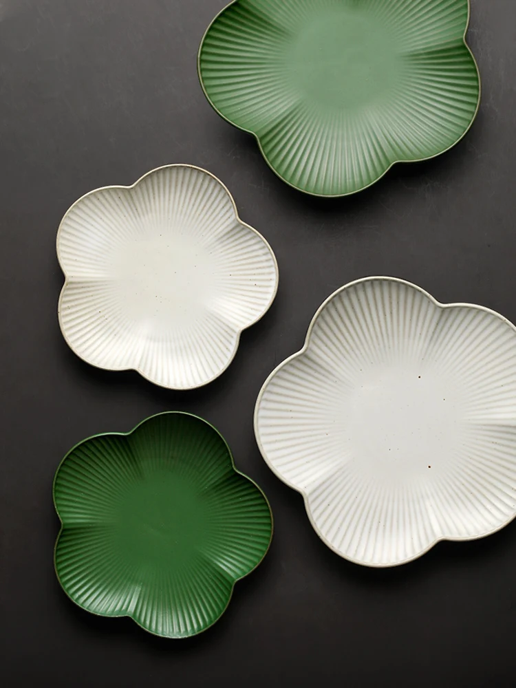 Handmade Ceramic Cherry Blossom Edge Plate Simple Home Western Cuisine Plate Italian Pasta Dish Fruit Plate Dinner Plate TeaTray
Handmade Ceramic Cherry Blossom Edge Plate Simple Home Western Cuisine Plate Italian Pasta Dish Fruit Plate Dinner Plate TeaTray