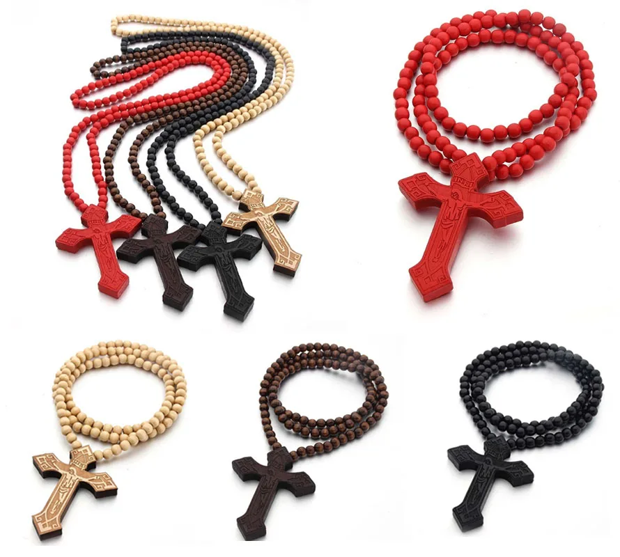 2021 Wooden cross necklace bead string necklaces for women wooden pendant Religious rosary ebony necklace wood jewelry wholesale
2021 Wooden cross necklace bead string necklaces for women wooden pendant Religious rosary ebony necklace wood jewelry wholesale