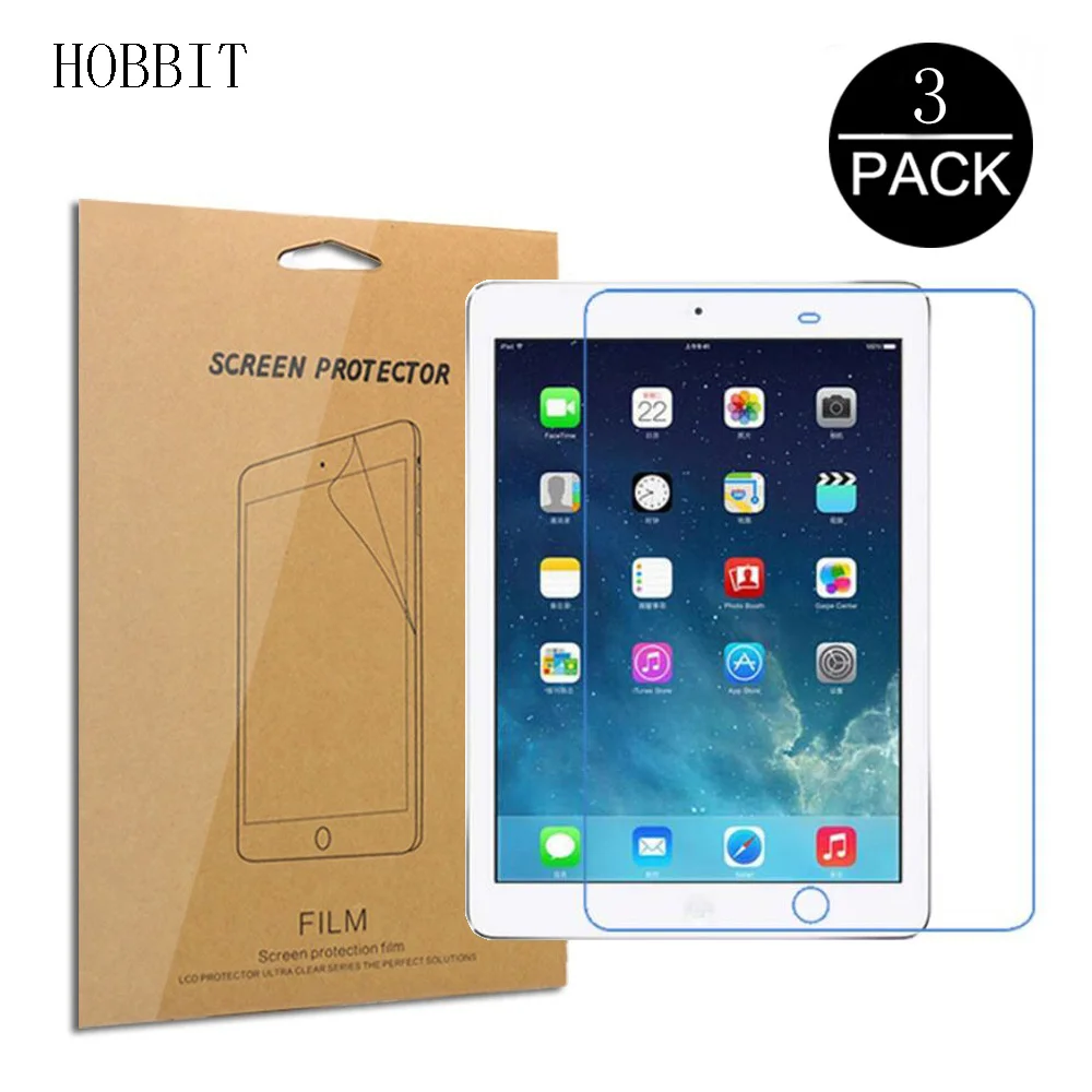 3Pcs Pet Film Screen Protector For Apple IPad5 Ipad Air 5 9.7inch Explosion-proof LCD Full Cover Screen Protector Not Glass
3Pcs Pet Film Screen Protector For Apple IPad5 Ipad Air 5 9.7inch Explosion-proof LCD Full Cover Screen Protector Not Glass