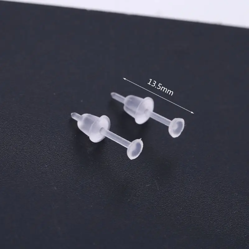 2021 New 100 Set Hypoallergenic Simple Plastic Earrings Clear Ear Pins Needle and Resin Earring Backs DIY Ear Accessories
2021 New 100 Set Hypoallergenic Simple Plastic Earrings Clear Ear Pins Needle and Resin Earring Backs DIY Ear Accessories