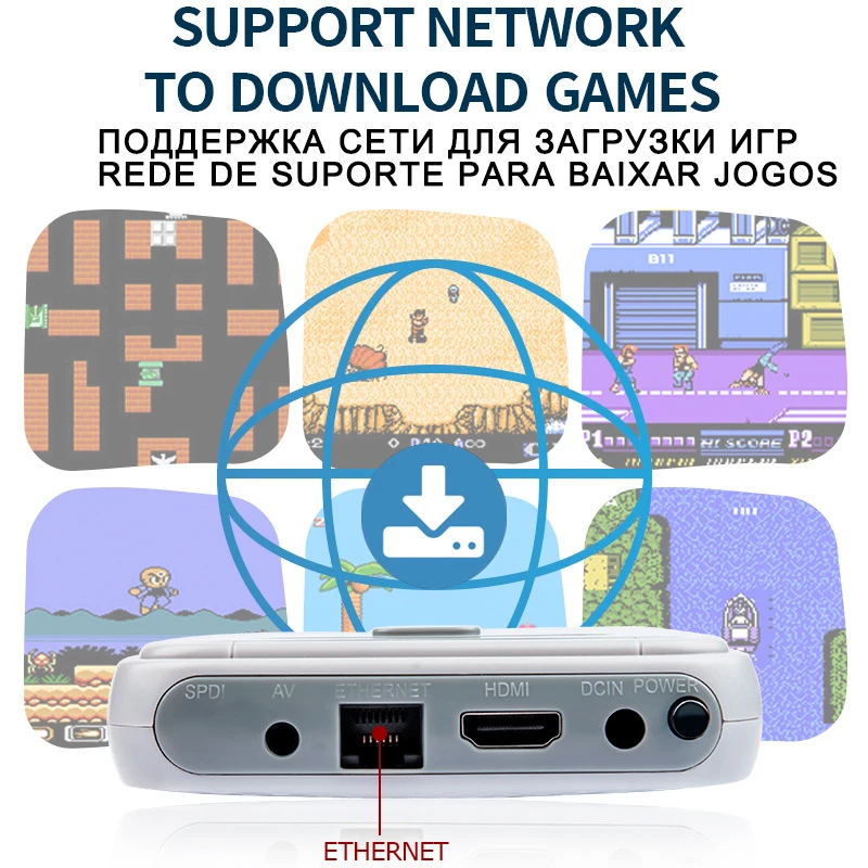 Retro TV Set-Top Box Video Game 4K Super Console X Pro Player Arcade Portable Machine for Videogame Gaming Retrogame Emulator
Retro TV Set-Top Box Video Game 4K Super Console X Pro Player Arcade Portable Machine for Videogame Gaming Retrogame Emulator