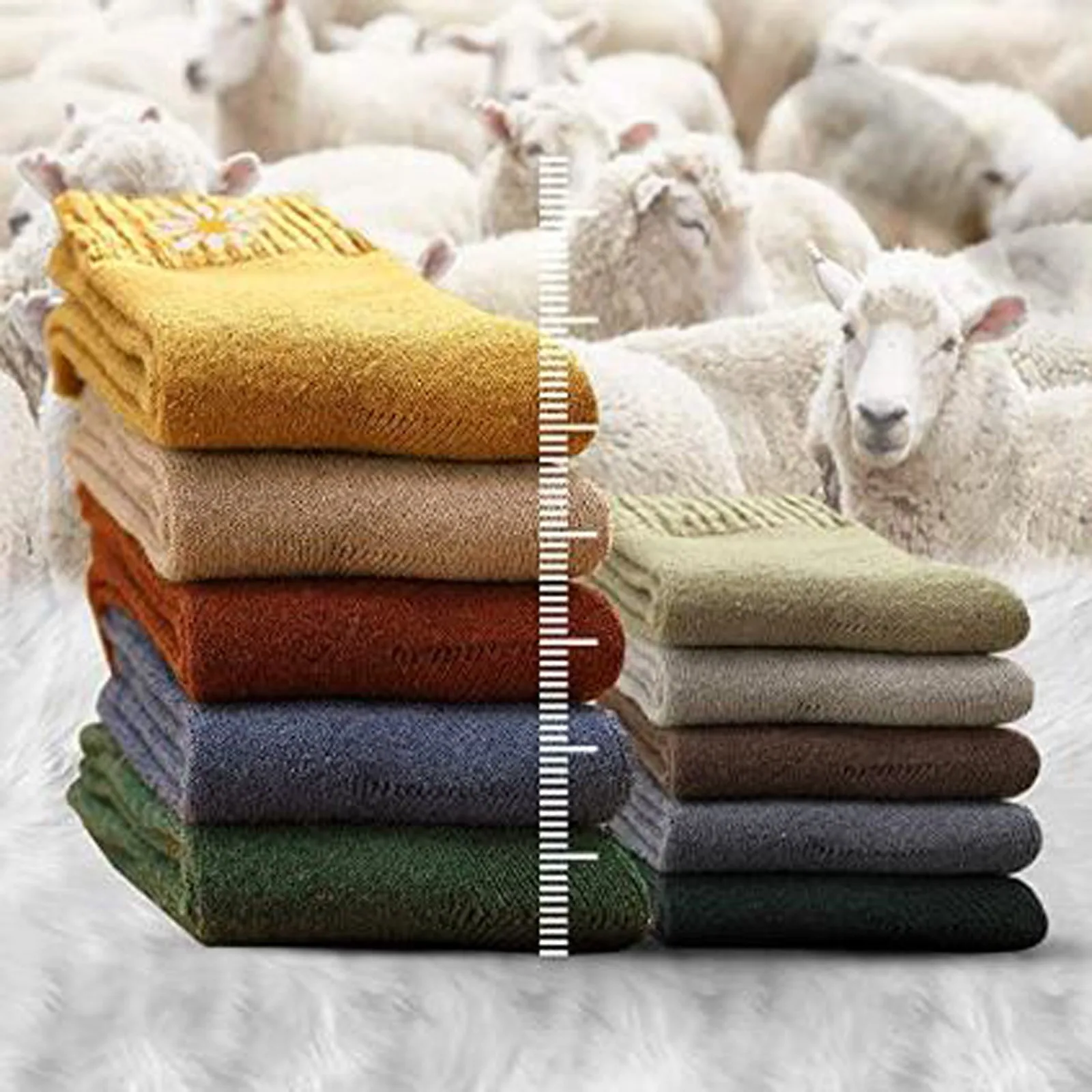 Ladies Warm Socks, Warm Wool And Cotton Socks, Thick And Soft, Bright Colors Plus Velvet Thickening
Ladies Warm Socks, Warm Wool And Cotton Socks, Thick And Soft, Bright Colors Plus Velvet Thickening