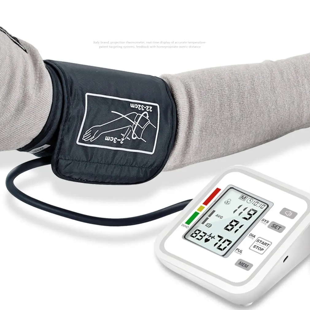 JZ-254A Intelligent automatic arm electronic sphygmomanometer English Voice broadcast Home sphygmomanometer hand 1 set
JZ-254A Intelligent automatic arm electronic sphygmomanometer English Voice broadcast Home sphygmomanometer hand 1 set
