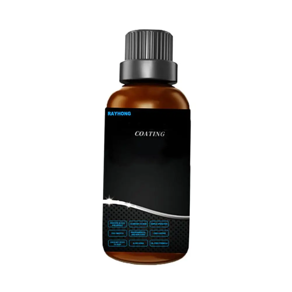 50ml Car Plastic Parts Retreading Agent Instrument Panel Agent Automotive Interior Refurbishment Cleaning Coating Restorer Care
50ml Car Plastic Parts Retreading Agent Instrument Panel Agent Automotive Interior Refurbishment Cleaning Coating Restorer Care