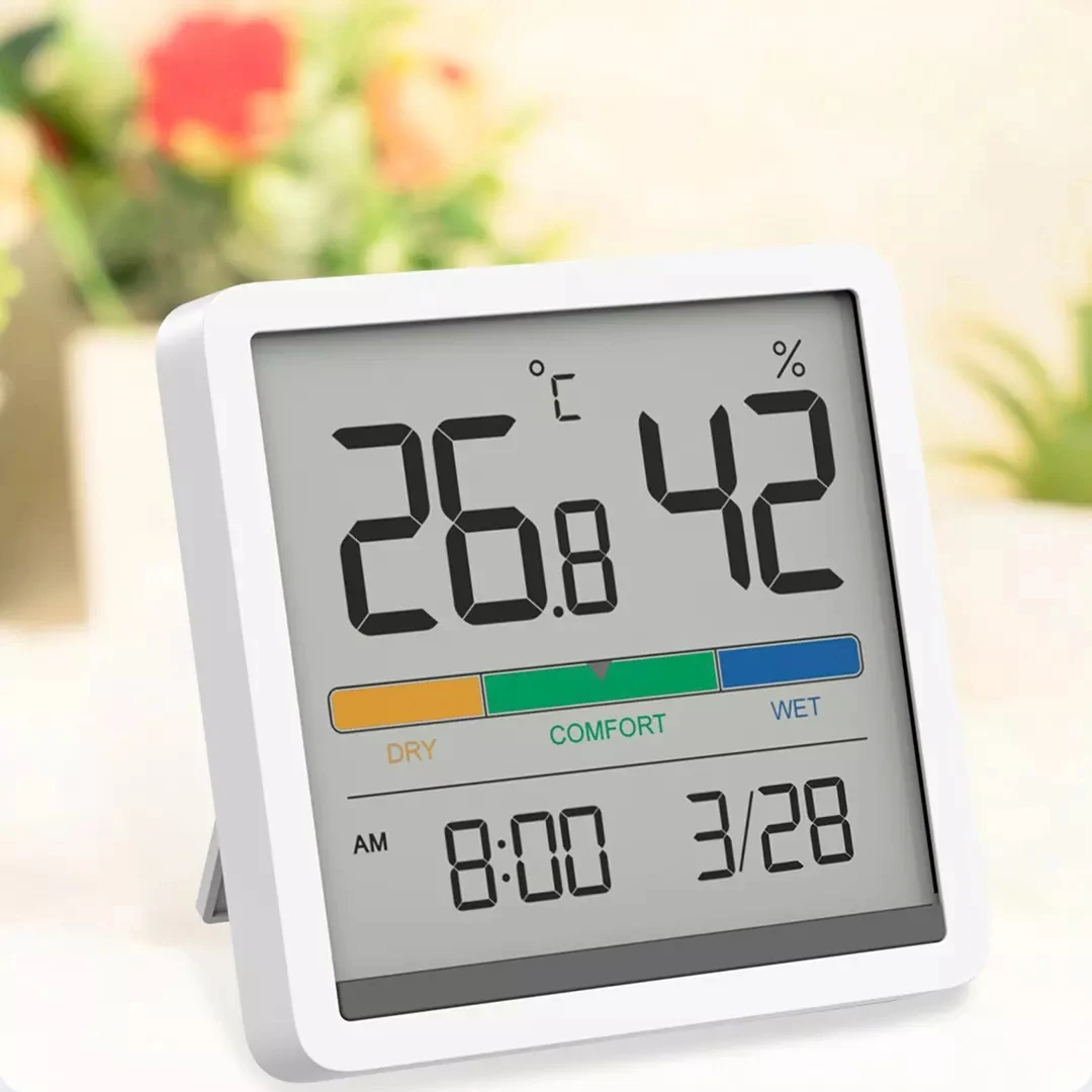 Xiaomi Miiiw Jingxiang Thermohygrometer Clock White 5 kinds of information display multi-angle high-definition screen Youpin
Xiaomi Miiiw Jingxiang Thermohygrometer Clock White 5 kinds of information display multi-angle high-definition screen Youpin