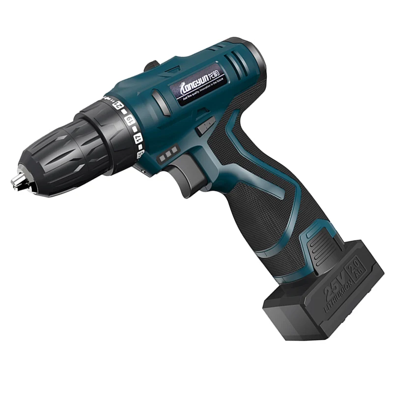 Longyun Rechargeable Lithium Battery cordless Electric Drill bit 12V 16.8V 25V Electric Screwdriver Torque screw gun power tools
Longyun Rechargeable Lithium Battery cordless Electric Drill bit 12V 16.8V 25V Electric Screwdriver Torque screw gun power tools