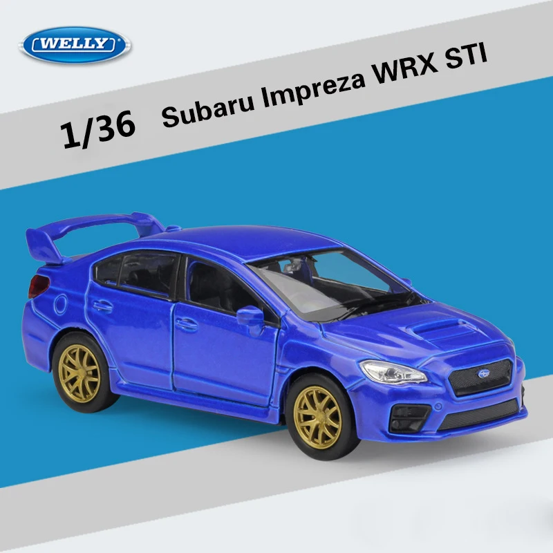 Welly Diecast 1:36 Subaru Impreza WRX STI Sports Car Pull Back Car Street Racing Model Car Metal Alloy Toy Car For Kid Gifts
Welly Diecast 1:36 Subaru Impreza WRX STI Sports Car Pull Back Car Street Racing Model Car Metal Alloy Toy Car For Kid Gifts