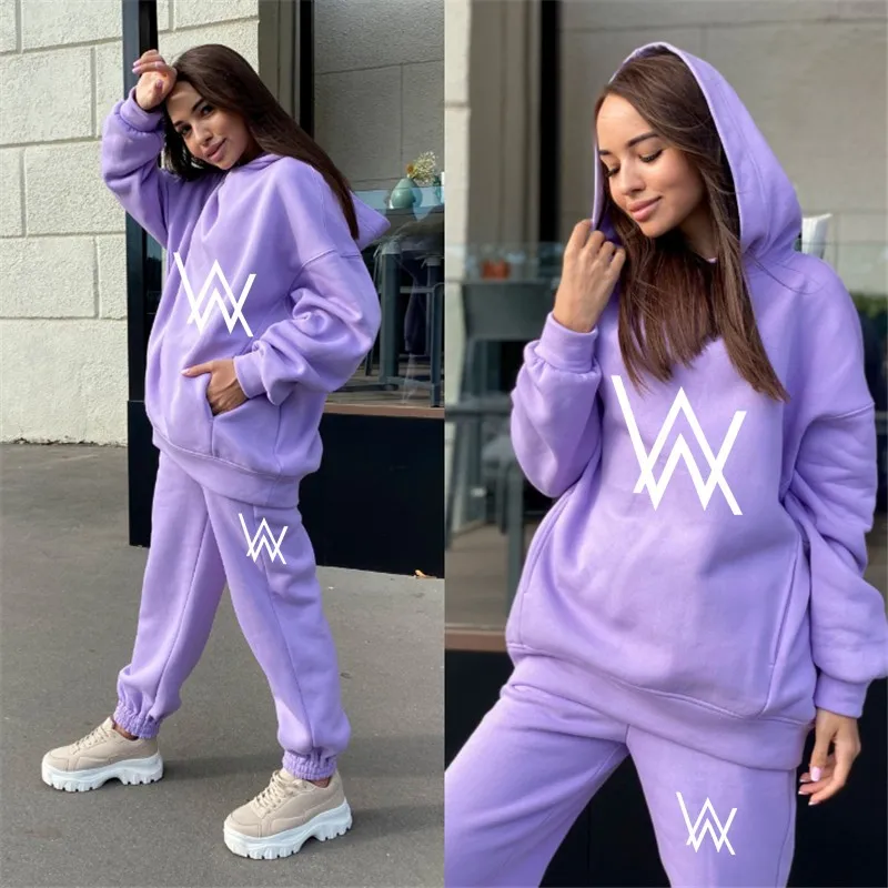 Casual Autumn Winter Two Piece Set For Women Tracksuit Harajuku Hooded Sweatshirt And Elastic Waist Long Pant 2021 Solid Outfits
Casual Autumn Winter Two Piece Set For Women Tracksuit Harajuku Hooded Sweatshirt And Elastic Waist Long Pant 2021 Solid Outfits