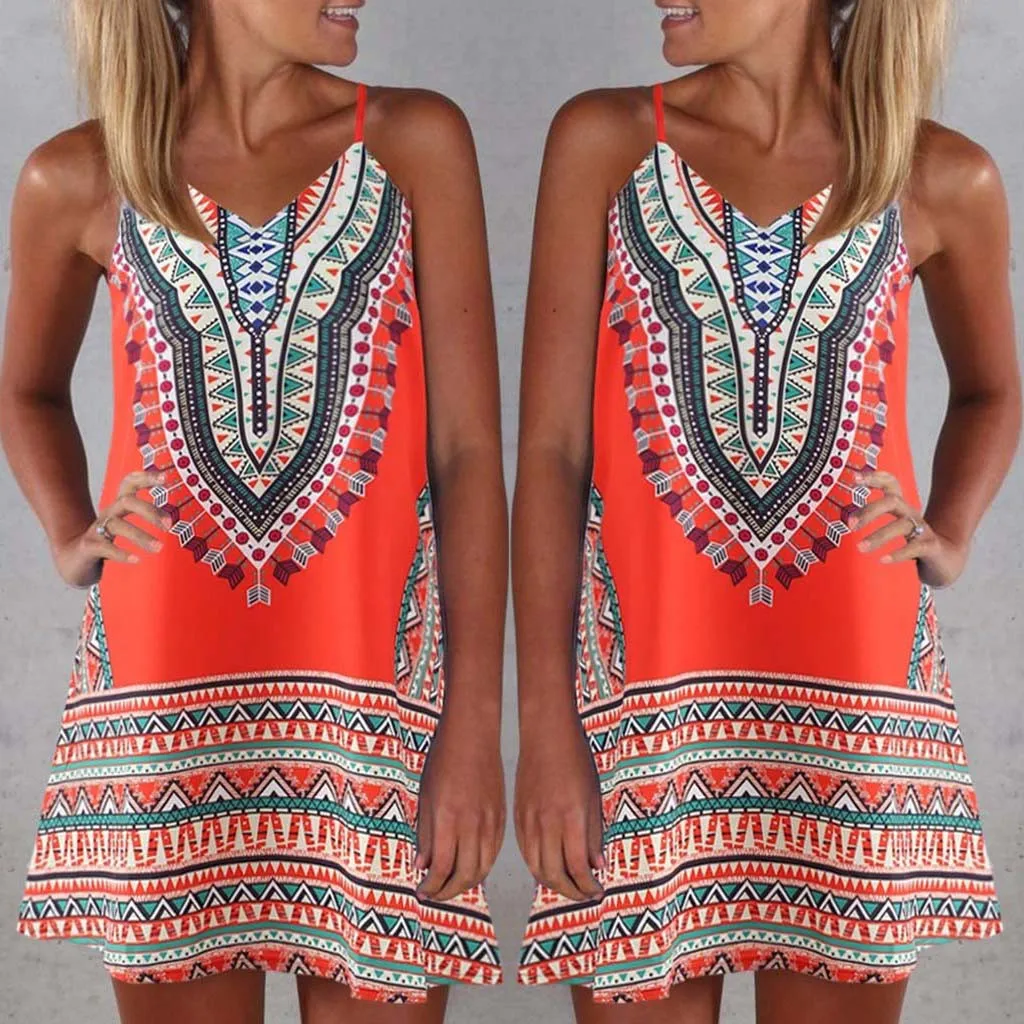 Boho Sexy Dress For Women Sleeveless Bohemian Mini Dress 2020 Summer Dresses Female Robes vestido para mujer #3
Boho Sexy Dress For Women Sleeveless Bohemian Mini Dress 2020 Summer Dresses Female Robes vestido para mujer #3