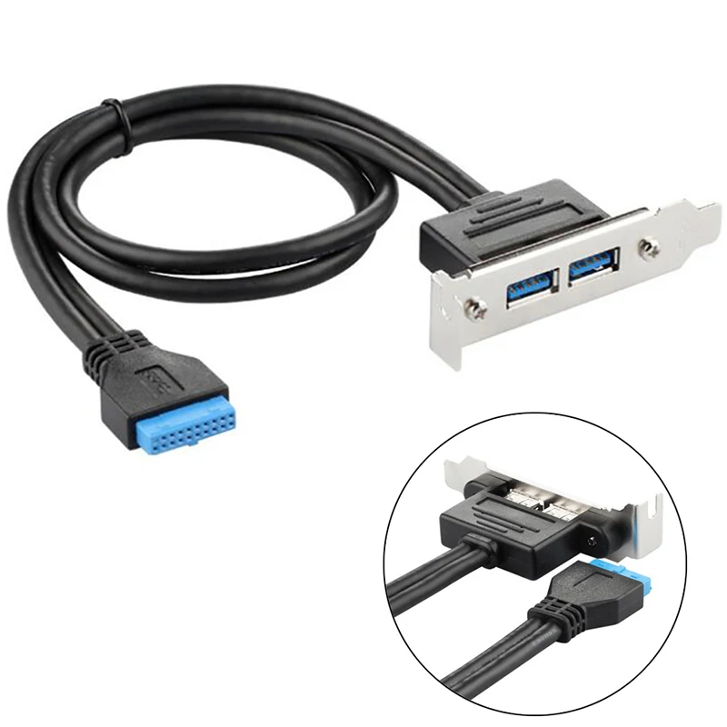 2 порта Usb 3,0, Задняя панель для материнской платы, 20-контактный разъем с разъемом Pci 
2 порта Usb 3,0, Задняя панель для материнской платы, 20-контактный разъем с разъемом Pci
