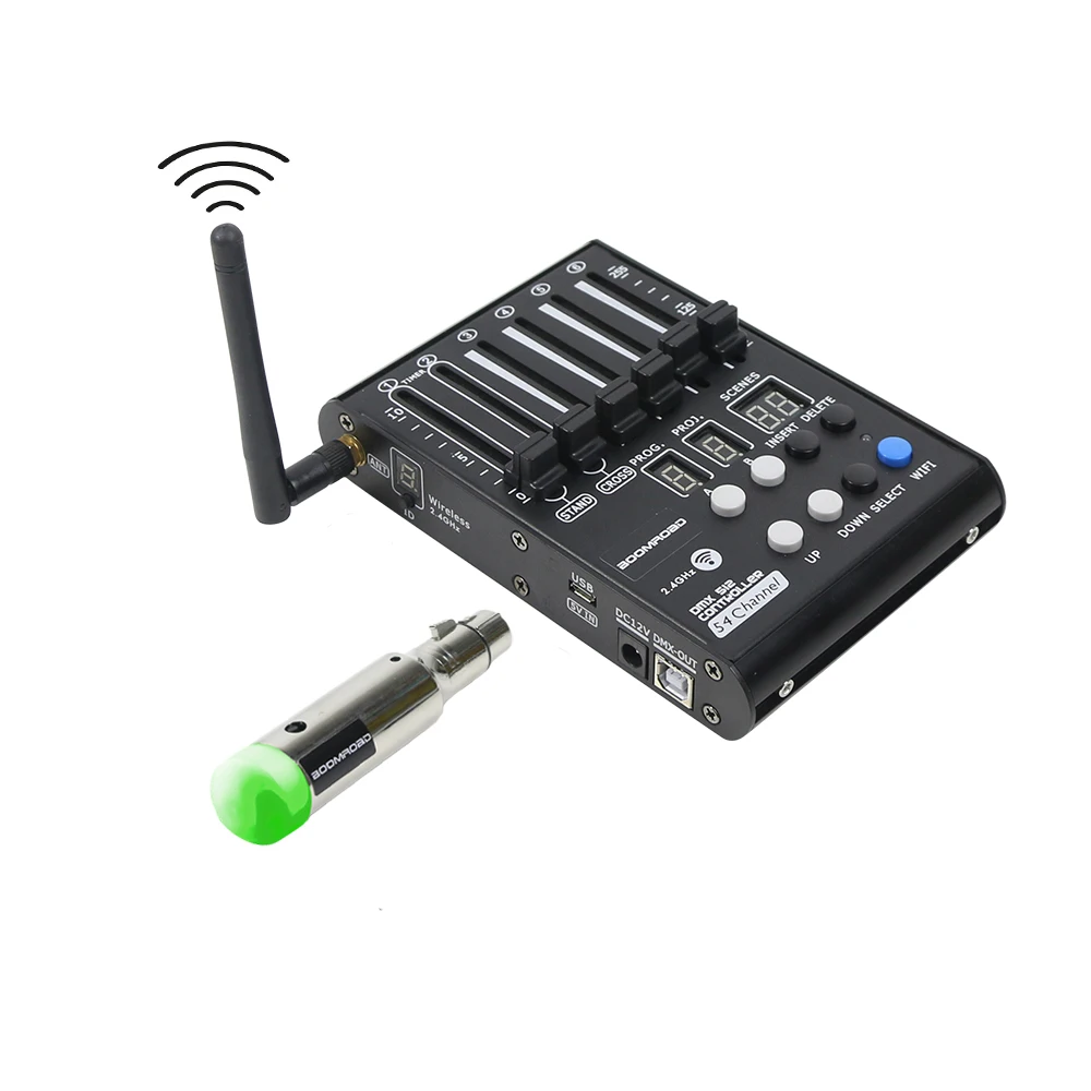 BOOMROAD DMX Контроллер освещения 54 канала
BOOMROAD DMX Контроллер освещения 54 канала