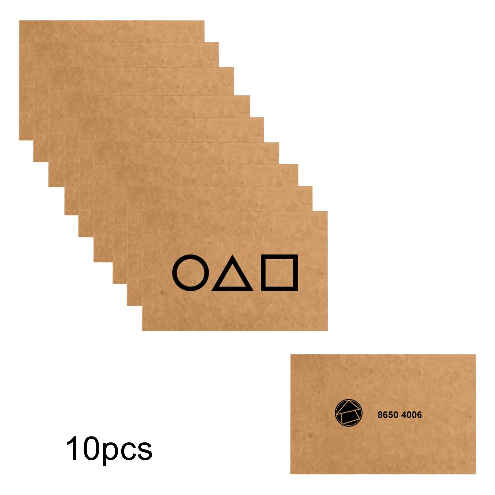 10Pcs Squid Game Invitation Card Business Card Thank You Greeting Cards Christmas Gift Squid Game Korean Drama Cosplay Props
10Pcs Squid Game Invitation Card Business Card Thank You Greeting Cards Christmas Gift Squid Game Korean Drama Cosplay Props
