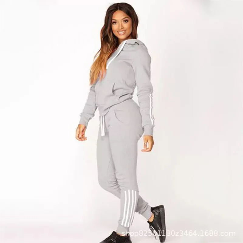 Ke 2021 new women's sports suit fall/winter long-sleeved sweater sweatpants sexy long-sleeved sport set tracksuit women
Ke 2021 new women's sports suit fall/winter long-sleeved sweater sweatpants sexy long-sleeved sport set tracksuit women