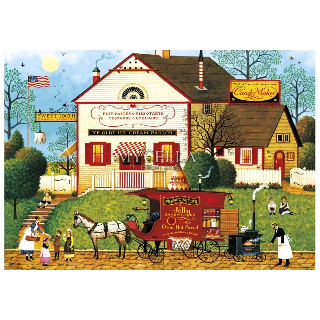 Full 5D DIY Diamond Painting Americana Folk Art Diamond Embroidery Cross Stitch Rhinestone Mosaic Wall Stickers Home Decor Gift
Full 5D DIY Diamond Painting Americana Folk Art Diamond Embroidery Cross Stitch Rhinestone Mosaic Wall Stickers Home Decor Gift