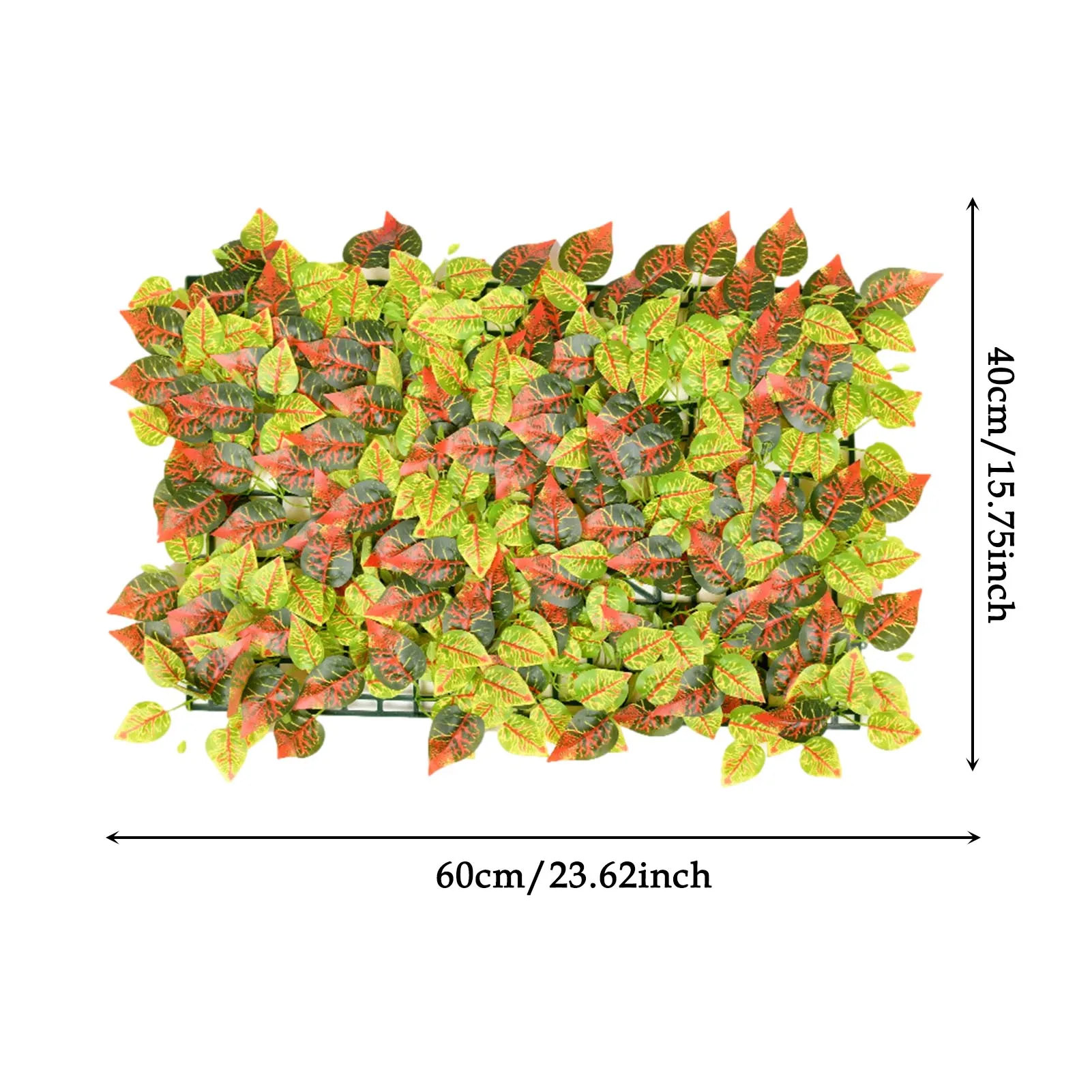 40x60cm Artificial Green Leaf Panels Privacy Hedge Screen Walls Fences Realistic Artificial Plant Wall For Household Garden Deco
40x60cm Artificial Green Leaf Panels Privacy Hedge Screen Walls Fences Realistic Artificial Plant Wall For Household Garden Deco