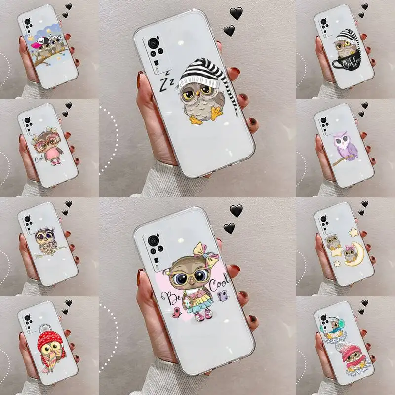 Lovely Animal Owl Phone Case Transparent For VIVO S 9 7 6 IQOO NEO 7 5 3 Z3 Z1 X E pro Soft TPU Clear Mobile bags
Lovely Animal Owl Phone Case Transparent For VIVO S 9 7 6 IQOO NEO 7 5 3 Z3 Z1 X E pro Soft TPU Clear Mobile bags