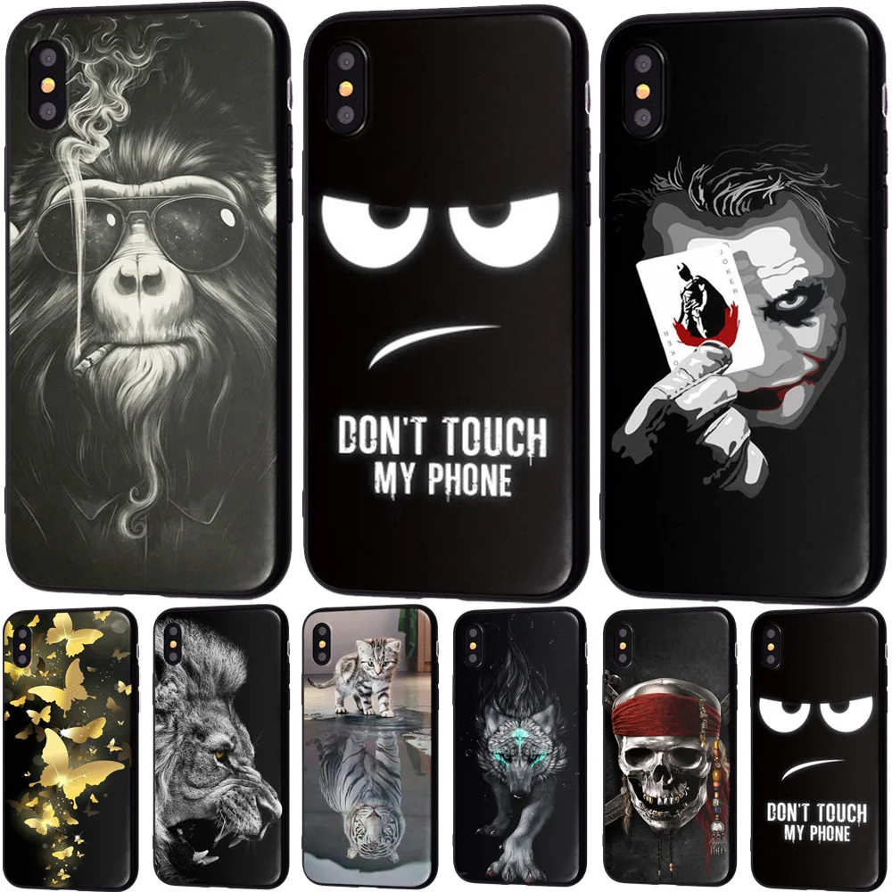 Animal Lion Wolf Soft TPU Silicone Cases for iPhone 5 S SE X Phone Case For iPhone 6s 6 7 8 Plus XS Max XR Coque Frosted Fundas
Animal Lion Wolf Soft TPU Silicone Cases for iPhone 5 S SE X Phone Case For iPhone 6s 6 7 8 Plus XS Max XR Coque Frosted Fundas