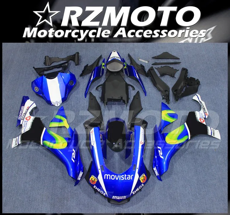 Инъекций Новый ABS весь обтекатели комплект подходит для YAMAHA YZF-R1 2015 2016 2017 2018 2019 15, 16, 17, 18, 19, Кузов Набор Movistar
Инъекций Новый ABS весь обтекатели комплект подходит для YAMAHA YZF-R1 2015 2016 2017 2018 2019 15, 16, 17, 18, 19, Кузов Набор Movistar