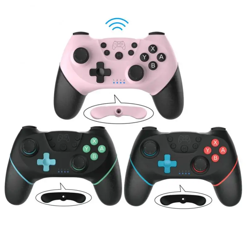 Gamepad For Nintend Switch Pro Controller Bluetooth-compatible Wireless Vibration Joysticks Wireless For NS Game Console Pad
Gamepad For Nintend Switch Pro Controller Bluetooth-compatible Wireless Vibration Joysticks Wireless For NS Game Console Pad