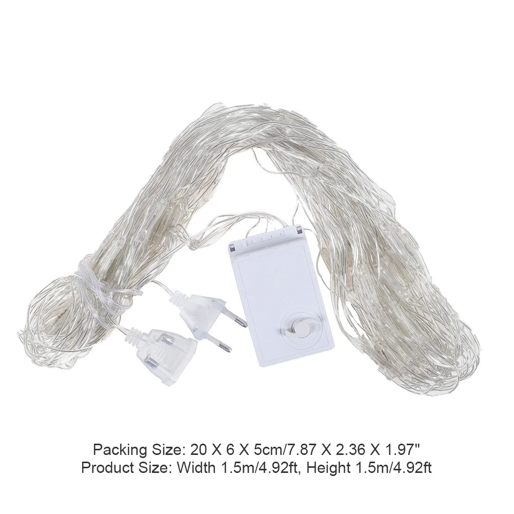 Fairy String Light Christmas Wedding LED Mesh Net Holiday Party Lamp 1.5 X 1.5m for Cafe Restaurant Exquisite Ornaments
Fairy String Light Christmas Wedding LED Mesh Net Holiday Party Lamp 1.5 X 1.5m for Cafe Restaurant Exquisite Ornaments