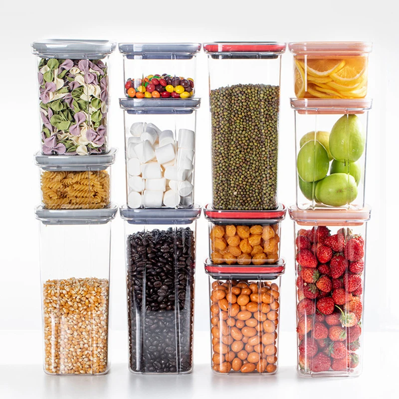 Jar Food Storage Box Refrigerator Plastic Clear Container Boxes Leakproof Kitchen Bottles Tank Kitchen Kitchen Canister Sets
Jar Food Storage Box Refrigerator Plastic Clear Container Boxes Leakproof Kitchen Bottles Tank Kitchen Kitchen Canister Sets