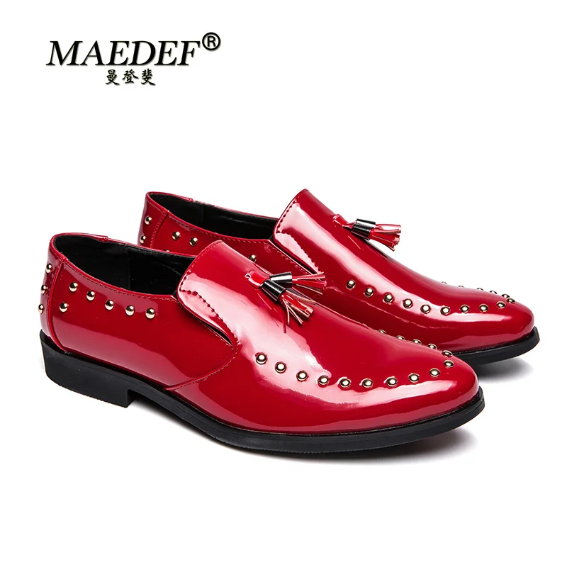 MAEDEF Luxury Men's Dress Shoes Breathable Leather Business Office Shoes Men Casual Moccasins Comfortable Tassel Pointed Shoes
MAEDEF Luxury Men's Dress Shoes Breathable Leather Business Office Shoes Men Casual Moccasins Comfortable Tassel Pointed Shoes