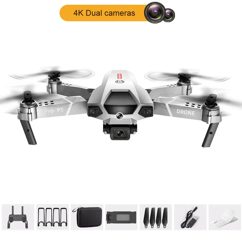 P5 RC Drone With Camera Aerial Photograph Drones RC Foldable Quadcopter Professional FPV WIFI Helicopter Toys For Boys
P5 RC Drone With Camera Aerial Photograph Drones RC Foldable Quadcopter Professional FPV WIFI Helicopter Toys For Boys