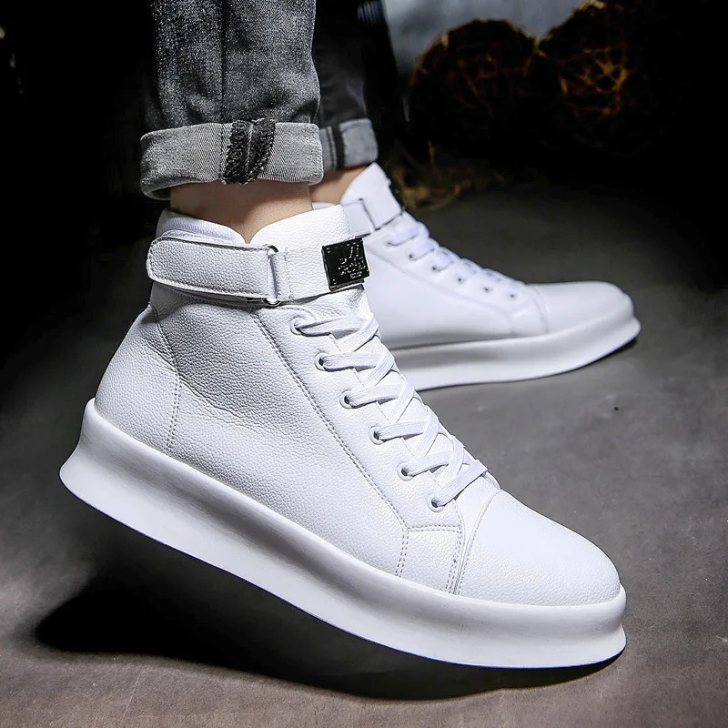 New Fashion Outdoor Men Casual Shoes Adult Comfortable Mens Sneakers high top Black white Man Walking Trainers Shoes 44f
New Fashion Outdoor Men Casual Shoes Adult Comfortable Mens Sneakers high top Black white Man Walking Trainers Shoes 44f