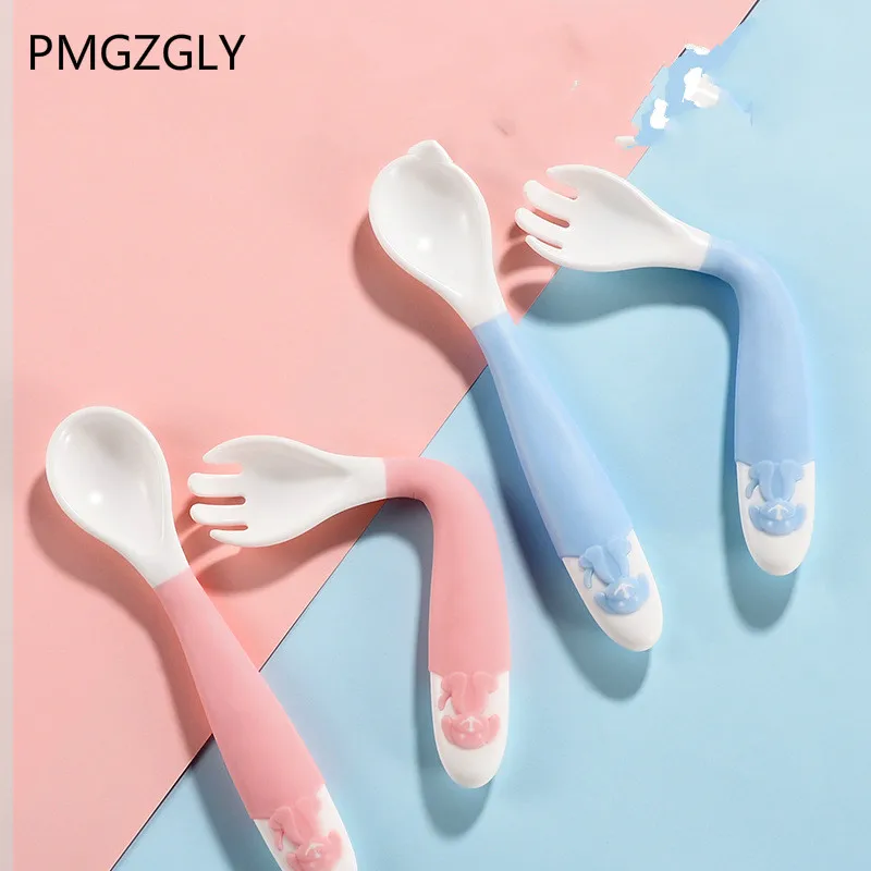 Feeding Baby Utensil Spoon Fork Set Travel Safe Case Toddler Babies Children Feeding Training Spoon Easy Grip Heat-Resistant
Feeding Baby Utensil Spoon Fork Set Travel Safe Case Toddler Babies Children Feeding Training Spoon Easy Grip Heat-Resistant