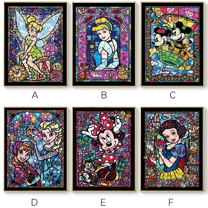 Cartoon Home Decor HD Prints Paintings Mickey Mouse Picture Wall Art Modular Canvas Princess Poster Modern Bedside Background
Cartoon Home Decor HD Prints Paintings Mickey Mouse Picture Wall Art Modular Canvas Princess Poster Modern Bedside Background