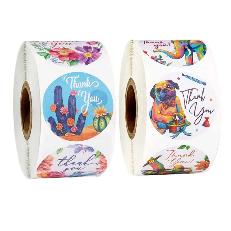 500pcs/roll Flowers Animals Thank You Reward Stickers Labels Scrapbooking Kids
500pcs/roll Flowers Animals Thank You Reward Stickers Labels Scrapbooking Kids