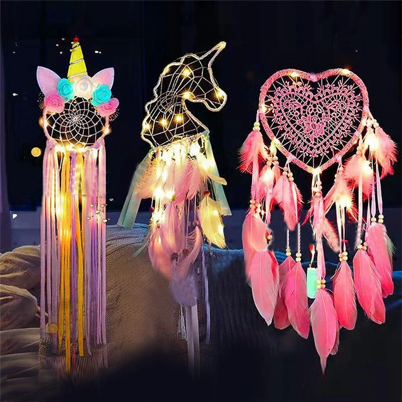 Asibikaashi 1PC Unicorn Hanging Dream Catchers Birthday Party Girls Bedroom Decor Hairband Unicorn Dreamcatcher Gifts For Girls 
Asibikaashi 1PC Unicorn Hanging Dream Catchers Birthday Party Girls Bedroom Decor Hairband Unicorn Dreamcatcher Gifts For Girls