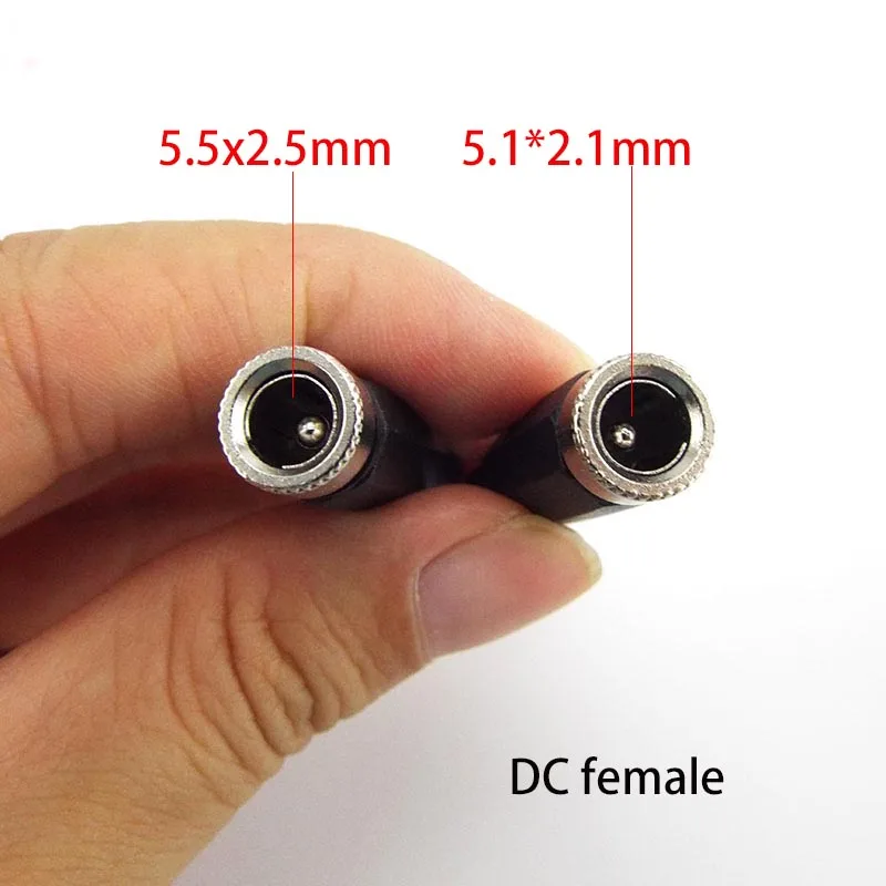 DC Female Male Power Supply Plug Connectors 5.5mm x 2.1mm 5.5x2.5mm Female Male Jack Socket Adapter Wire Electrical
DC Female Male Power Supply Plug Connectors 5.5mm x 2.1mm 5.5x2.5mm Female Male Jack Socket Adapter Wire Electrical