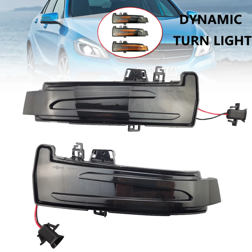 2pcs Dynamic Turn Signal LED Light Side Mirror Indicator For Mercedes Benz W204 CLA A B C E S GLA GLK CLS Class W176 W212
2pcs Dynamic Turn Signal LED Light Side Mirror Indicator For Mercedes Benz W204 CLA A B C E S GLA GLK CLS Class W176 W212