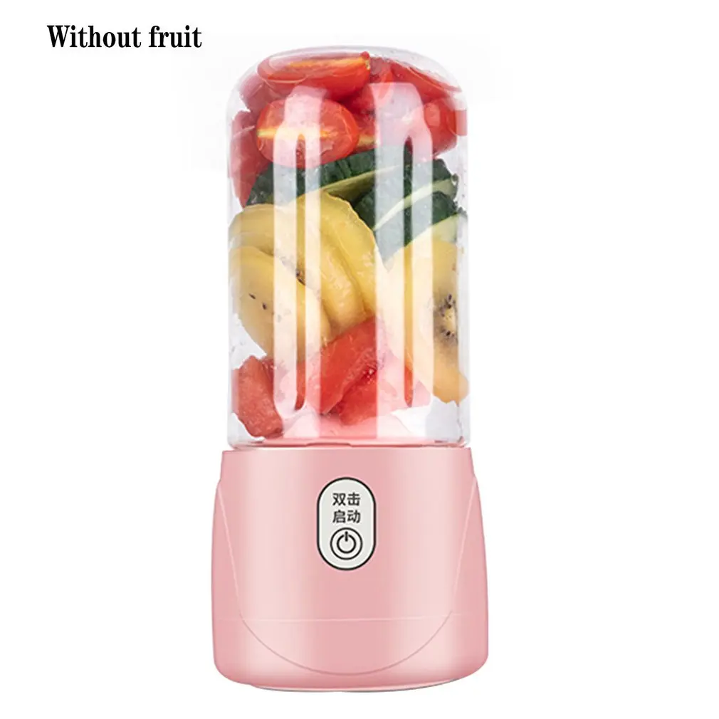 4/6 Blades 400ml Electric Juicer Cup Portable Smoothie Blender Mini Mixer Squeezer Juice USB Charging Vitamer Fruit Juicer
4/6 Blades 400ml Electric Juicer Cup Portable Smoothie Blender Mini Mixer Squeezer Juice USB Charging Vitamer Fruit Juicer