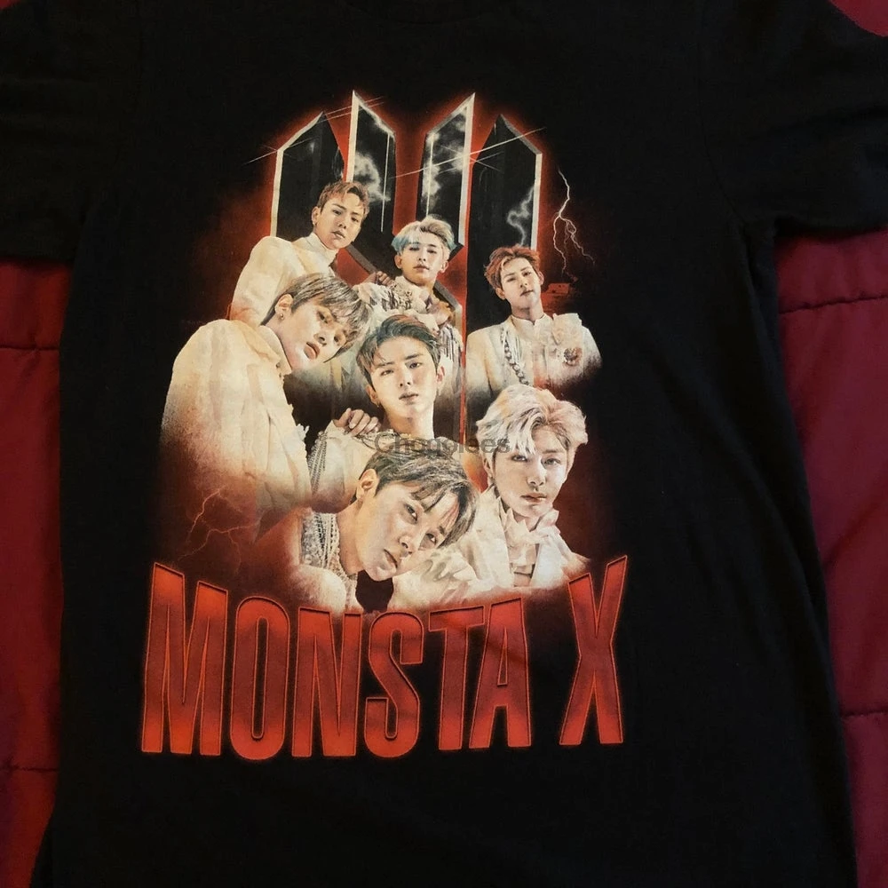 Футболка Monsta X K Pop Group размер S