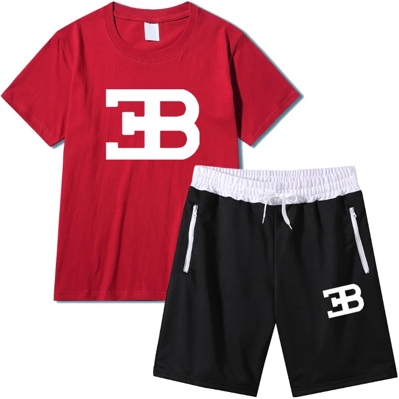 Summer Men's Set Casual Sportswear Fashion Men's Tracksuit Men Sweat Suits Oversized Short-sleeved T-shirt + Shorts 2 Piece Set
Summer Men's Set Casual Sportswear Fashion Men's Tracksuit Men Sweat Suits Oversized Short-sleeved T-shirt + Shorts 2 Piece Set