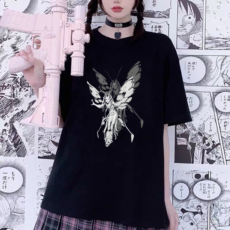 Women's T-shirt Korean Harajuku Wing Angel Plus Size Pullover Japanese Kawaii Y2K Retro Aesthetic Hip Hop Female Top Grunge
Women's T-shirt Korean Harajuku Wing Angel Plus Size Pullover Japanese Kawaii Y2K Retro Aesthetic Hip Hop Female Top Grunge