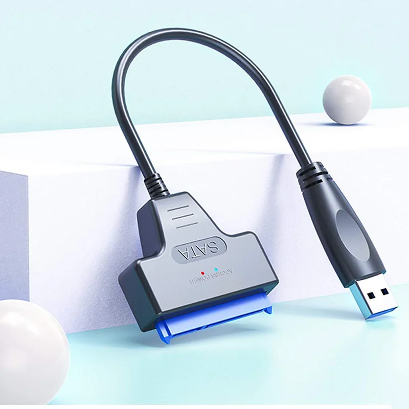 Модернизированный кабель SATA-USB 3 0 SATAIII Кабель-адаптер для жесткого диска 6 Гбит/с 2 5