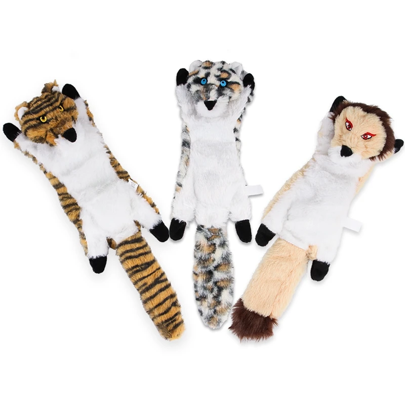Plush Cute Dog Toys Squeaky Fox Tiger Squirrel Animal 1pcs Puppy Chew Toy Interactive Cat Toy Pet Dogs Sound Toys for Small Dogs
Plush Cute Dog Toys Squeaky Fox Tiger Squirrel Animal 1pcs Puppy Chew Toy Interactive Cat Toy Pet Dogs Sound Toys for Small Dogs