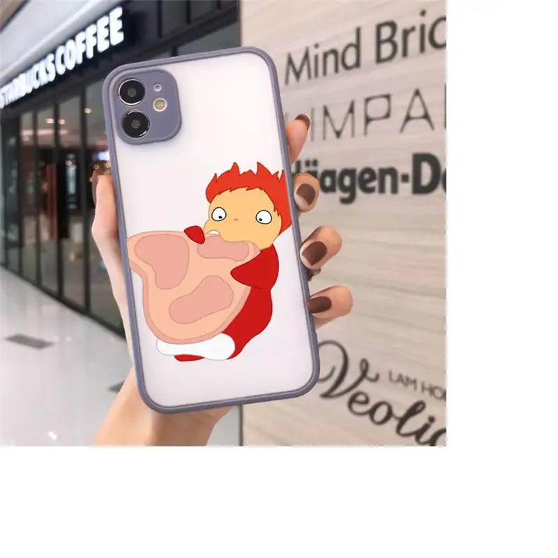 Ponyo on the Cliff Phone Cases Matte For iPhone 12 Mini 11 Pro XR XS Max 7 8 Plus X Hard PC Back Cover
Ponyo on the Cliff Phone Cases Matte For iPhone 12 Mini 11 Pro XR XS Max 7 8 Plus X Hard PC Back Cover