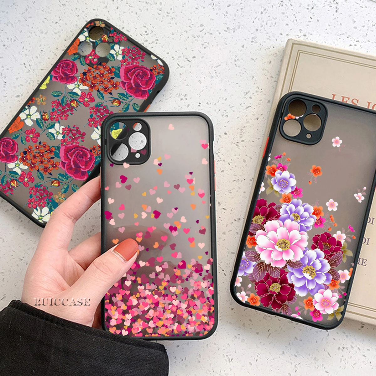 For iPhone 11 12 13 Pro XS Max X XR 7 8 Plus 13Mini Flower Camera Protection Case Rose Floral Soft Bumper Matte Hard Cover
For iPhone 11 12 13 Pro XS Max X XR 7 8 Plus 13Mini Flower Camera Protection Case Rose Floral Soft Bumper Matte Hard Cover
