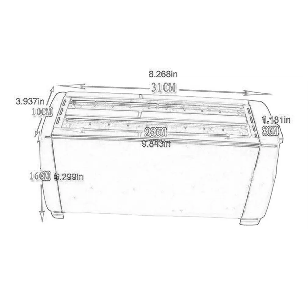 1 Pcs Sandwich Toaster 4 Slices Multi-function Breakfast Machine Toaster Home Sandwich Toaster Equipment
1 Pcs Sandwich Toaster 4 Slices Multi-function Breakfast Machine Toaster Home Sandwich Toaster Equipment