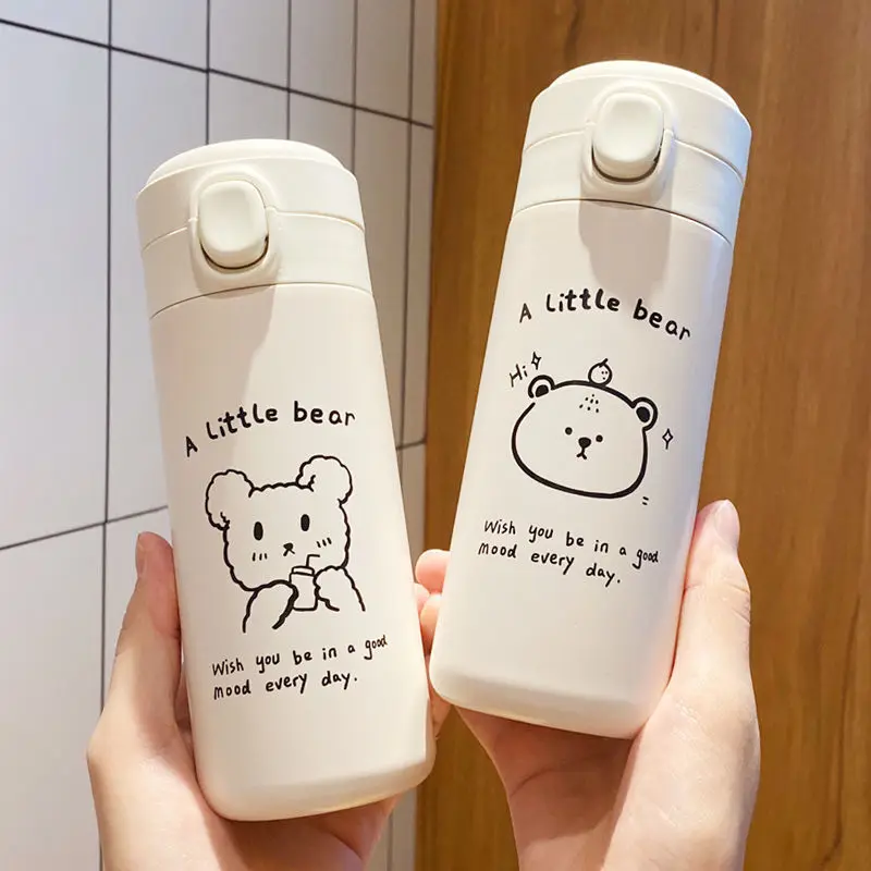 320ml Lovely Cartoons Stainless Steel Vacuum Flask Coffee Tea Milk Travel Mug Gift Water Bottle Cute Dog Insulated Thermos Cup
320ml Lovely Cartoons Stainless Steel Vacuum Flask Coffee Tea Milk Travel Mug Gift Water Bottle Cute Dog Insulated Thermos Cup